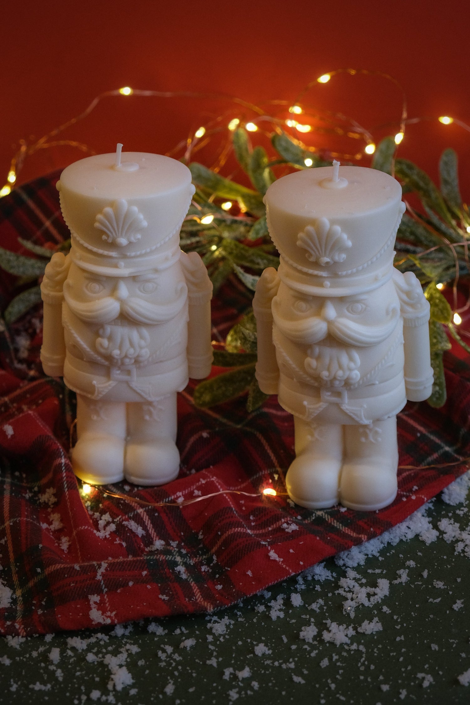 Christmas Nutcracker Candle