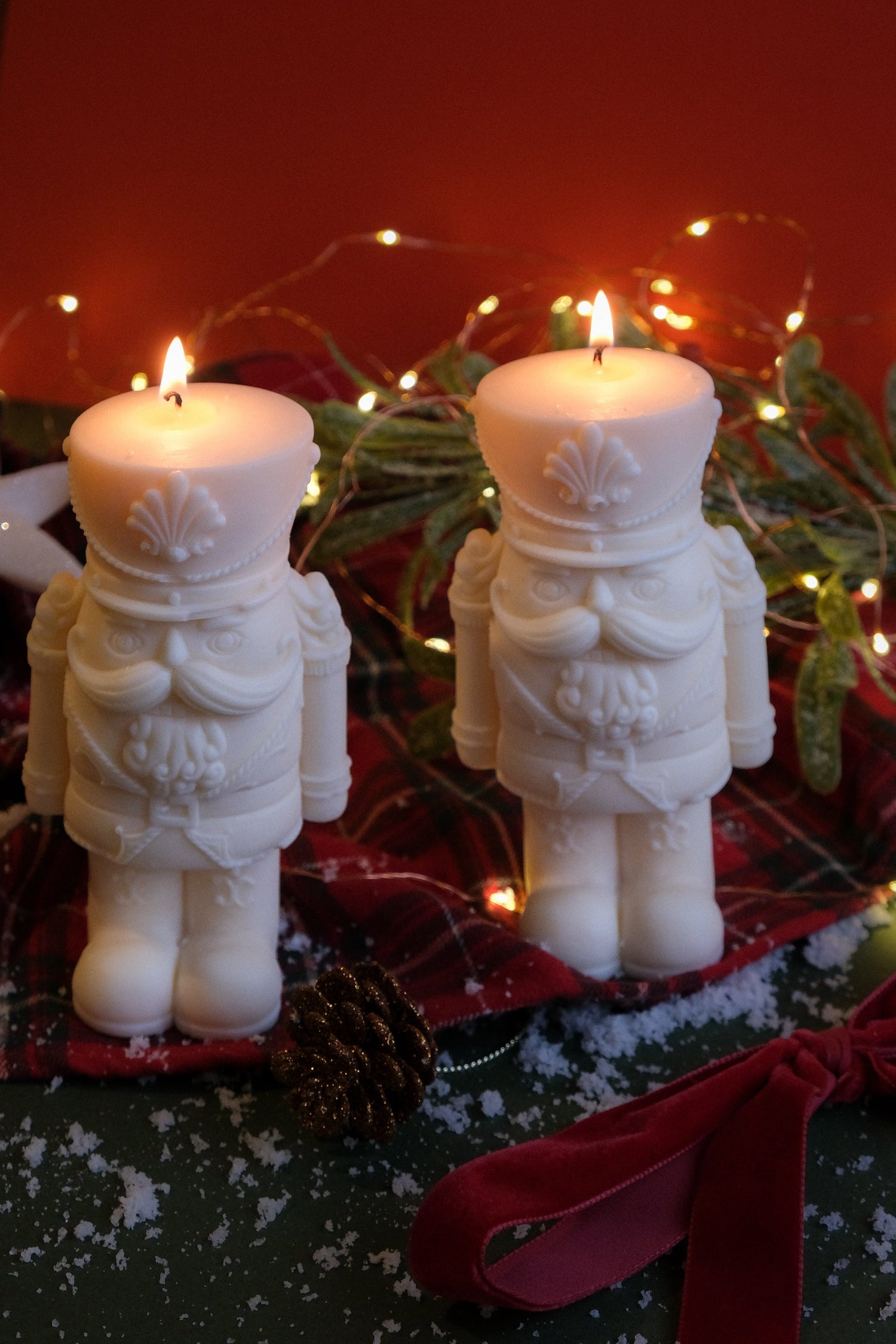 Christmas Nutcracker Candle