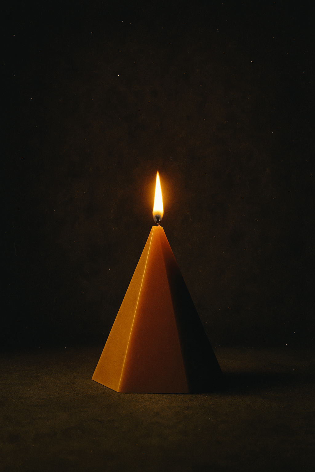Polygon Shaped Beeswax Candle