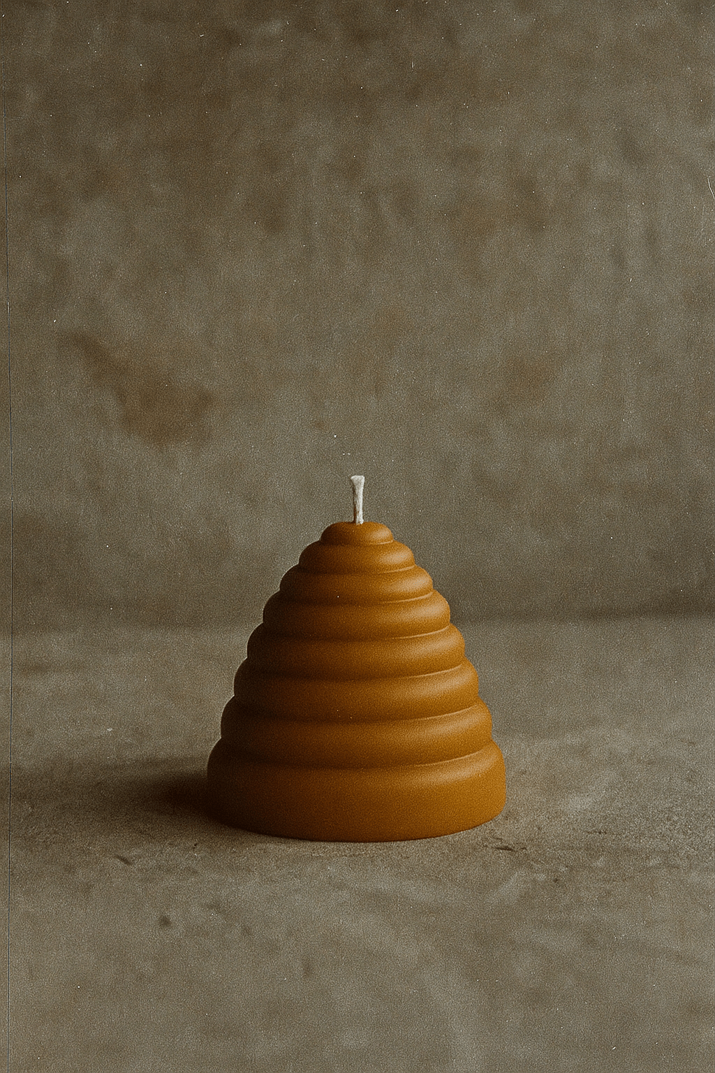 Hive Shaped Beeswax Candle