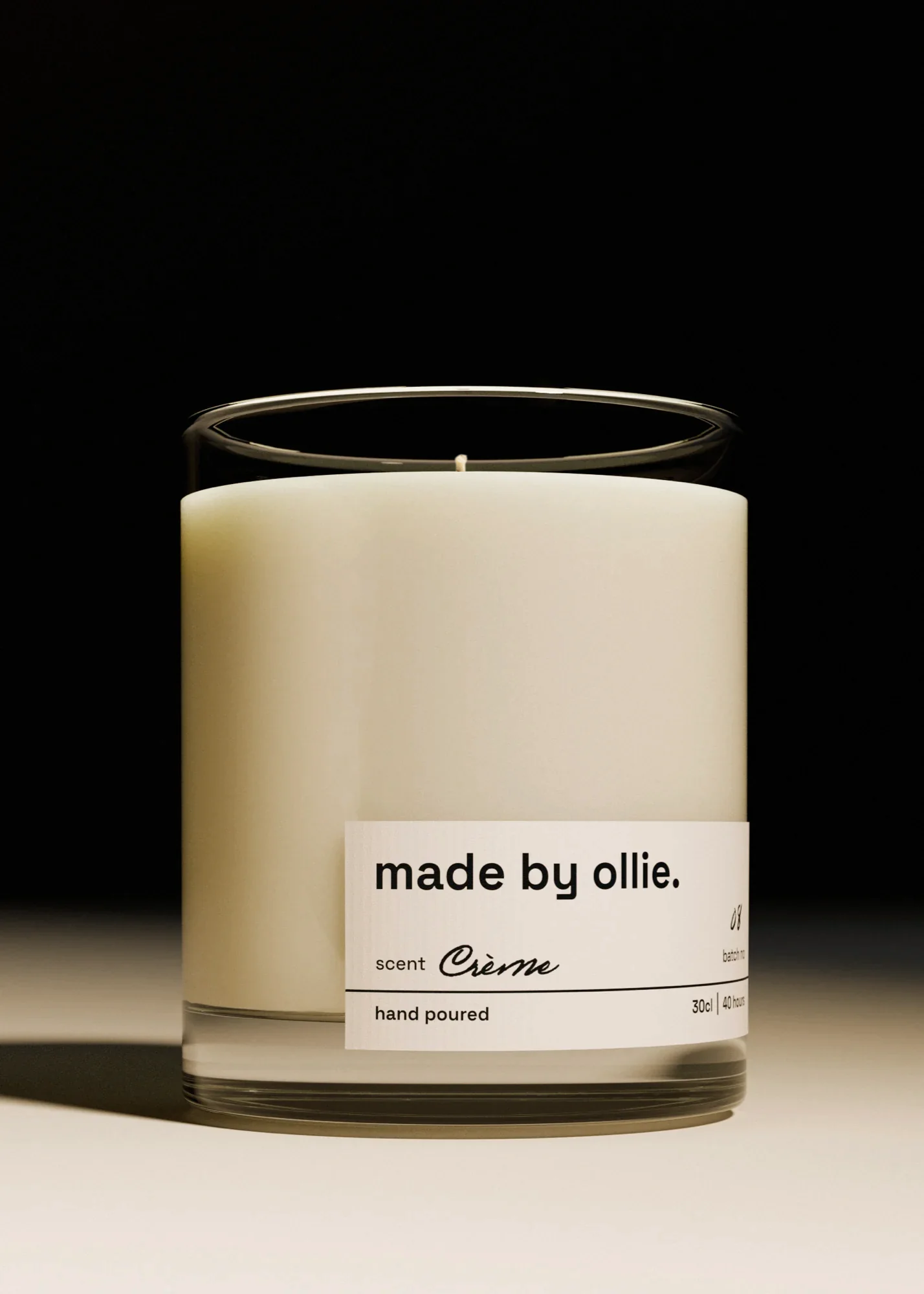 Crème Candle