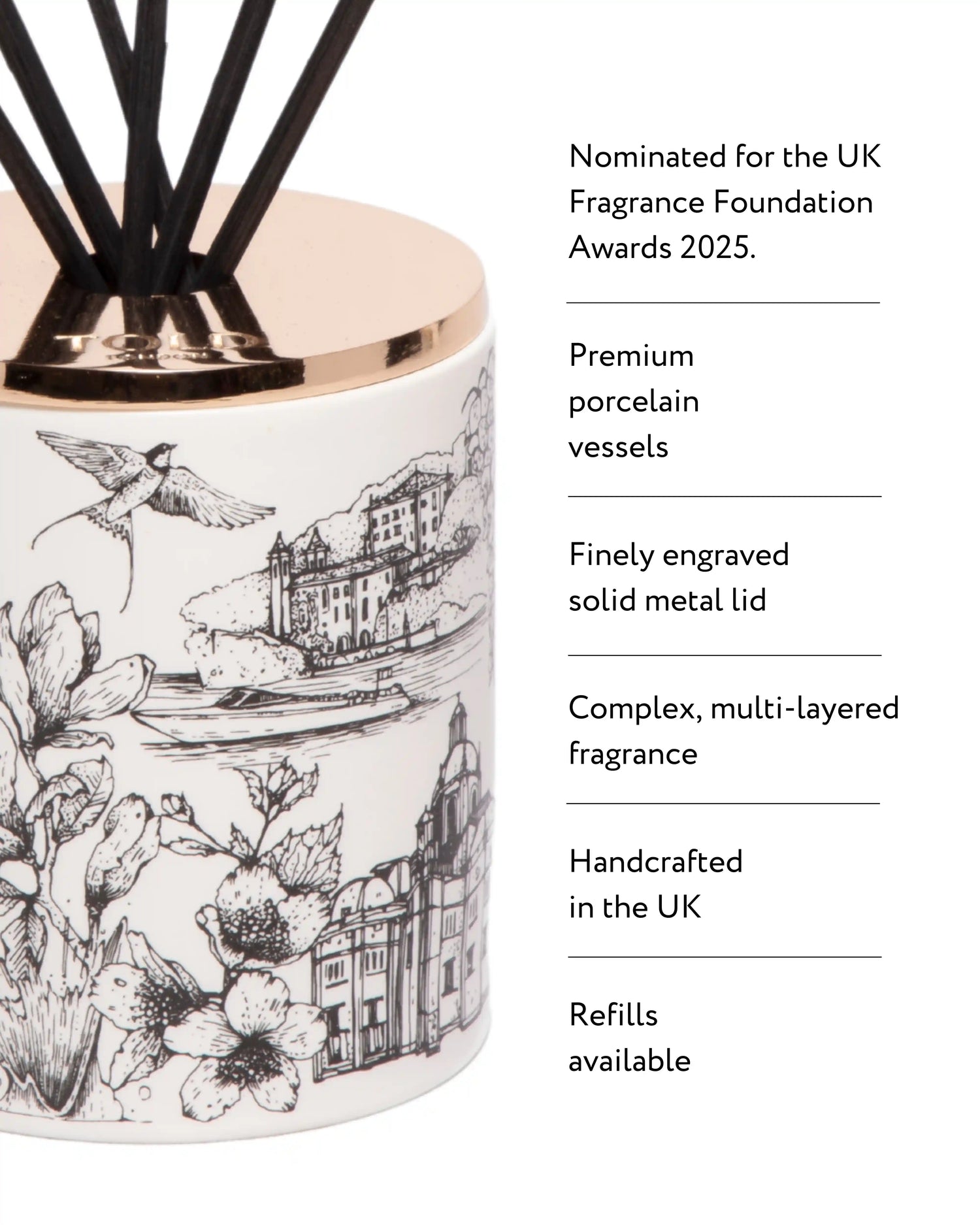 Dancing Light - Lake Como Diffuser