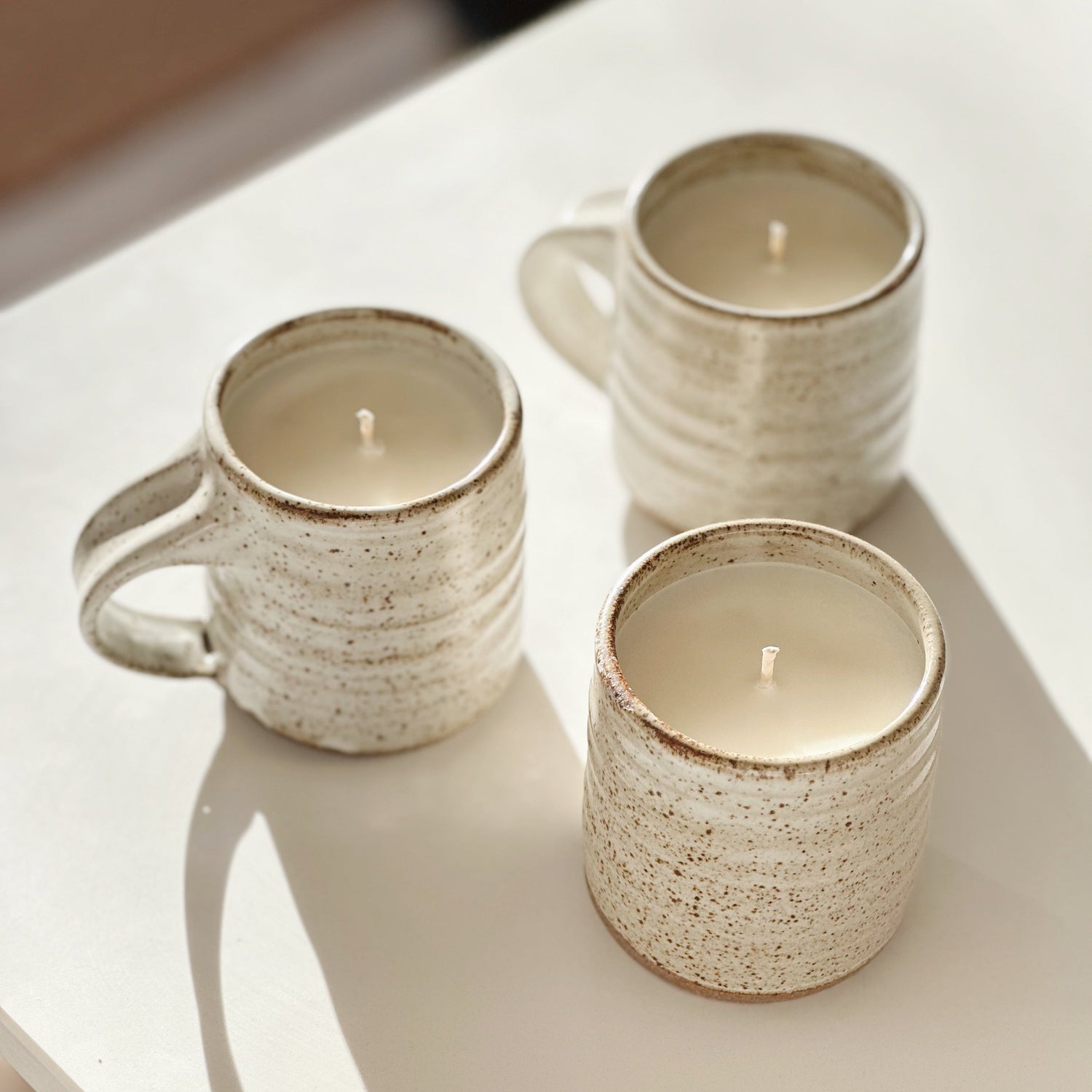 Candle in a Coffee Cup - (No Handle)