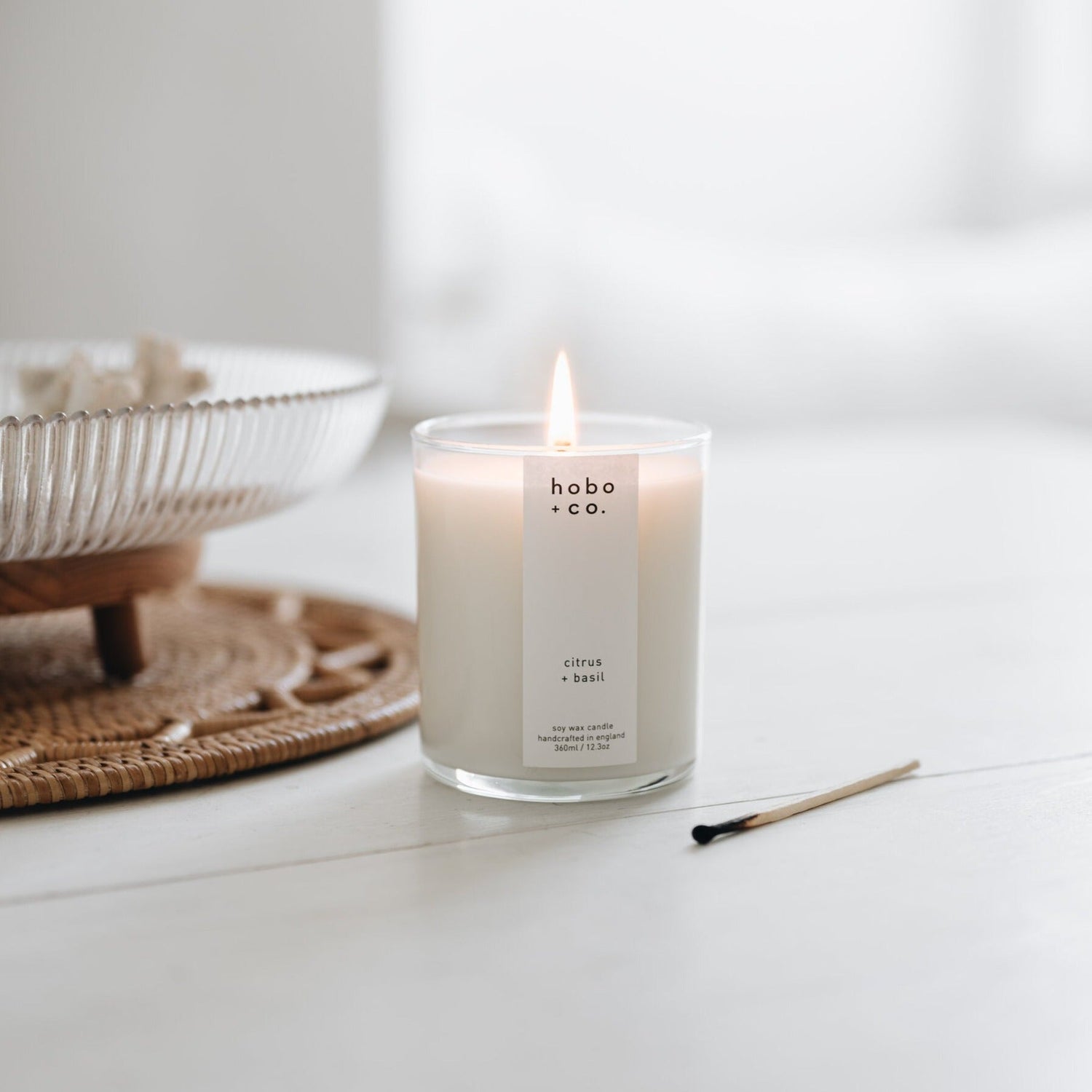 Citrus and Basil Candle (Large)